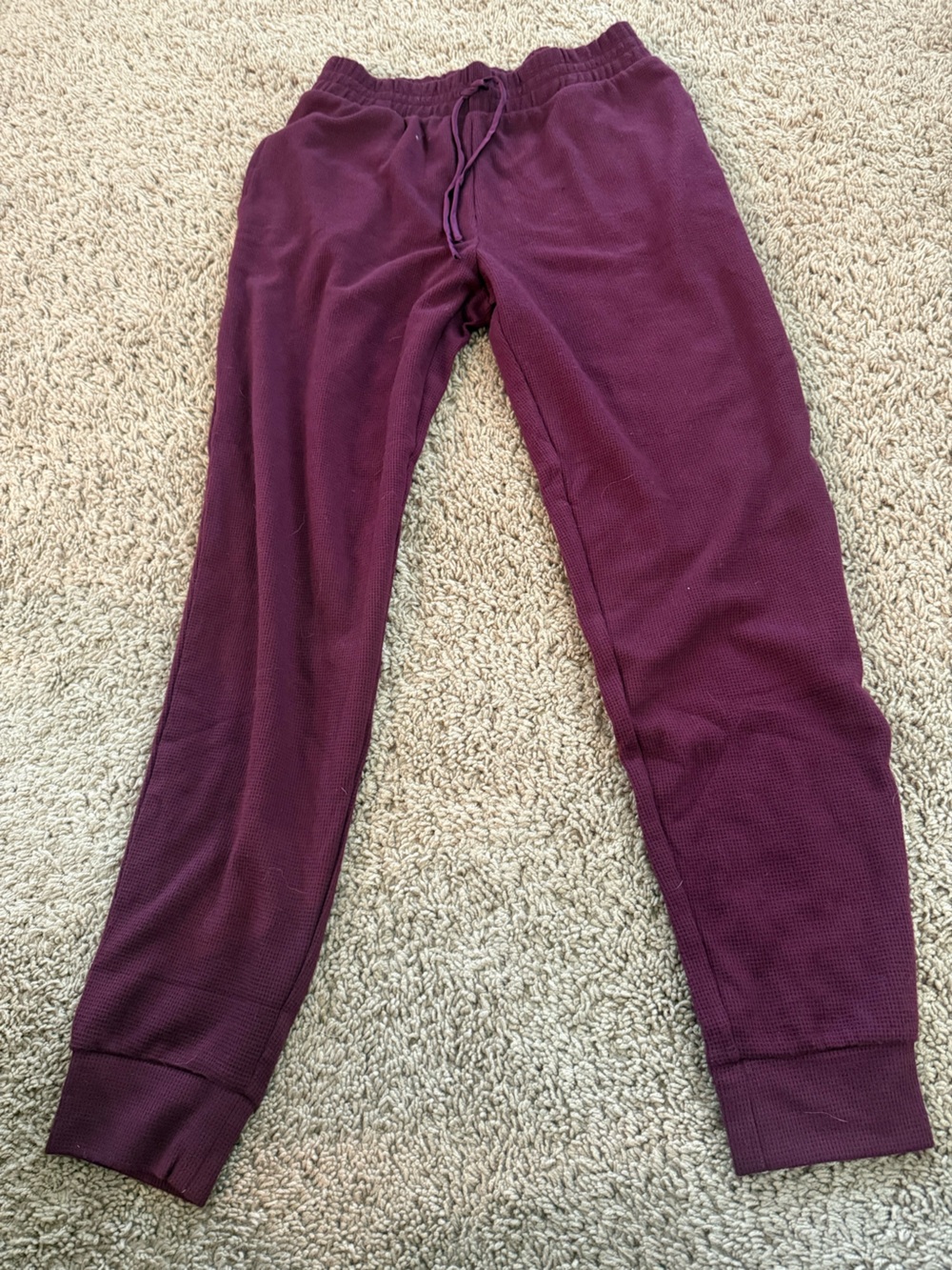 Victoria's Secret Maroon Track Joggers